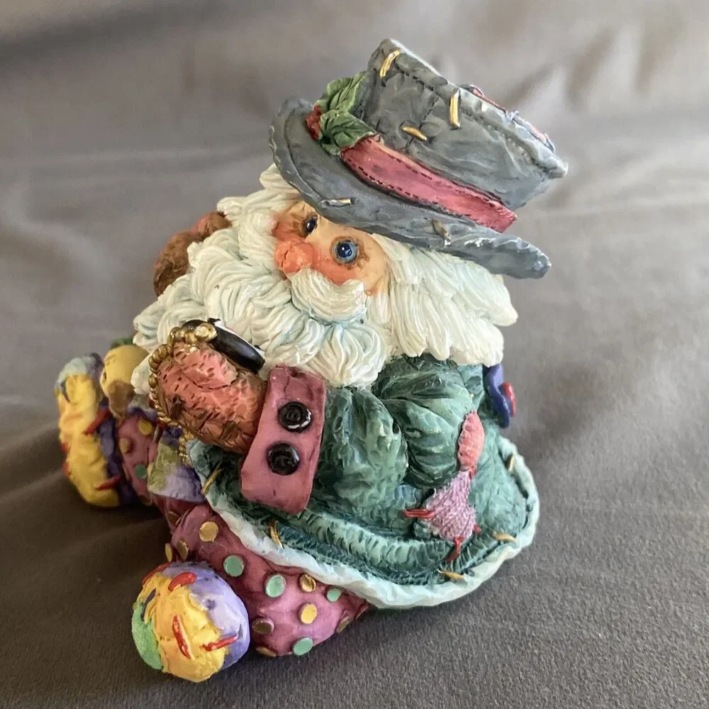 Crinkle Claus Possible Dreams HOBO SANTA STOPWATCH GOOSE Retired Holiday RARE